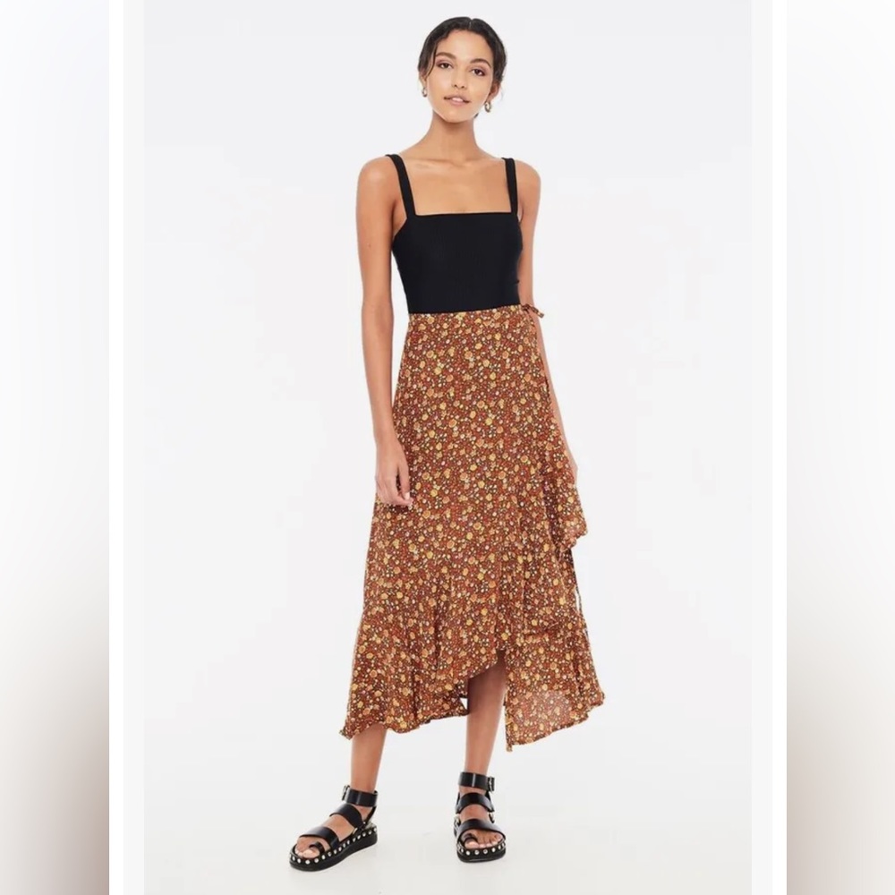 Faithful the Brand Jasper Wrap Skirt